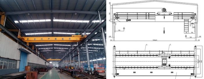 LH model double girder overhead crane