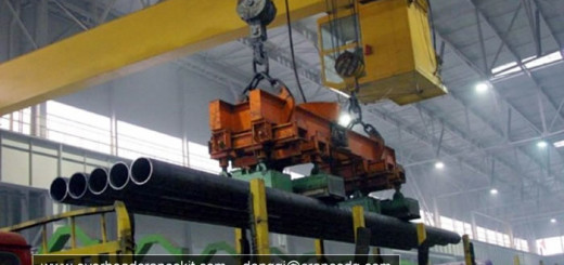 Electromagnetic overhead crane for Steel Pipe