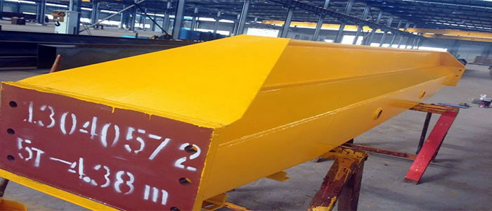 5ton overhead crane unfinished main girder