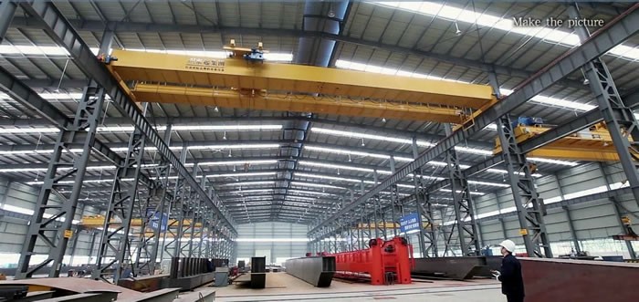 DQCRANES’ overhead crane for material handling