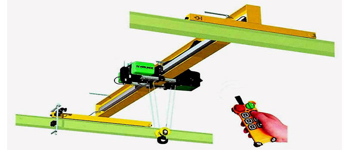 Single girder overhead crane