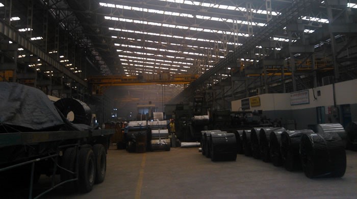 steel coil plant site