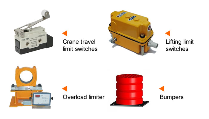 overhead crane protection devices