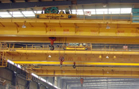 Double girder overhead crane