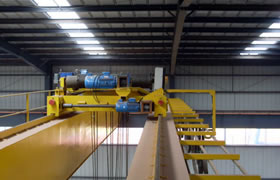 Double girder overhead crane