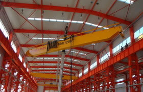 Single girder overhead crane