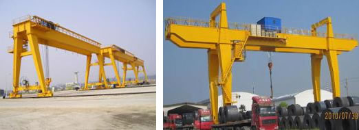 Double girder gantry crane