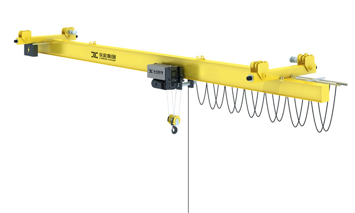 FEM single girder suspension crane