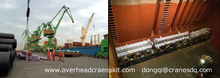 Gantry crane delivery