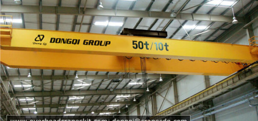 DH Series Low Headroom Electric Hoist on Double Girder Crane