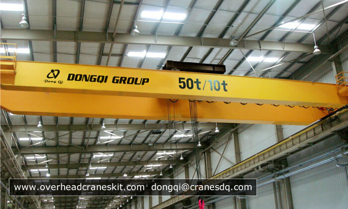 DH Series Low Headroom Electric Hoist on Double Girder Crane