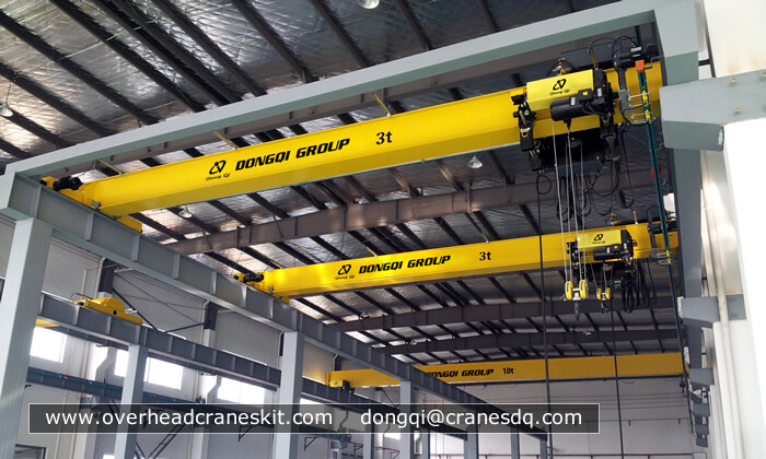 ND Series Low Headroom Electric Hoist on single girder crane