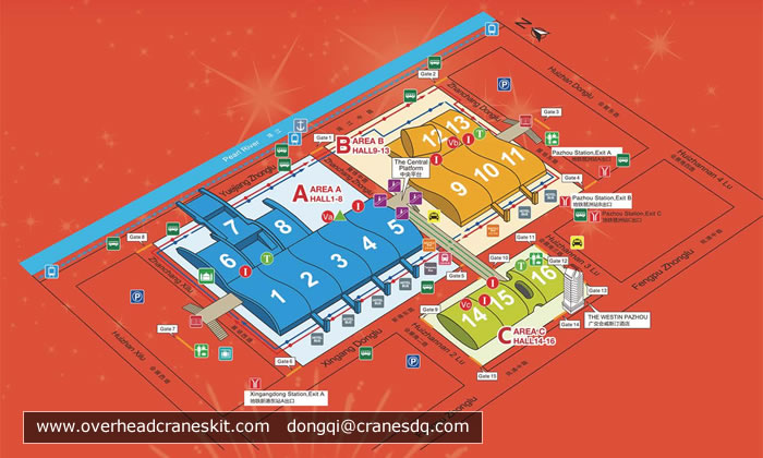 120th Canton Fair Map