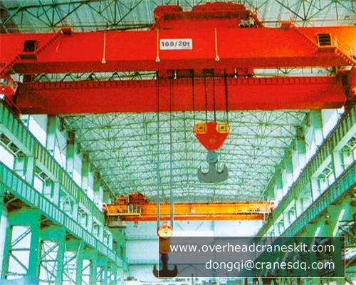 Double girder overhead crane for sale