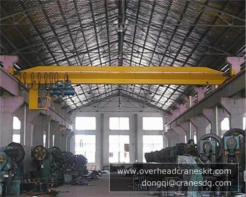 Single girder overhead crane for sale