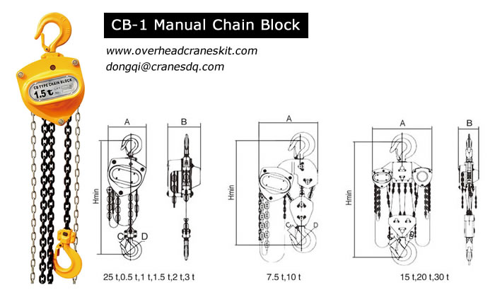 CB-1 manual chain block