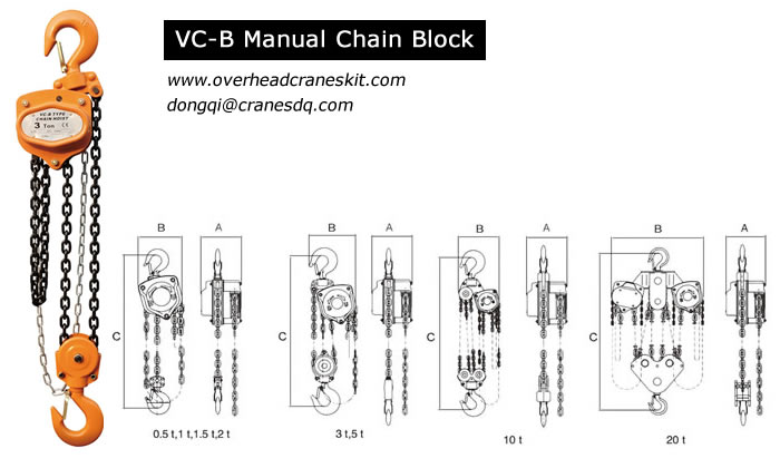 VC-B Manual Chain Block