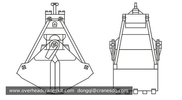 Clamshell Grab Drawing