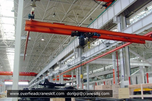 Double girder suspension overhead crane