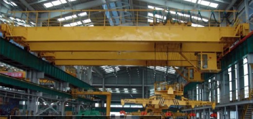 Electromagnetic overhead travelling crane