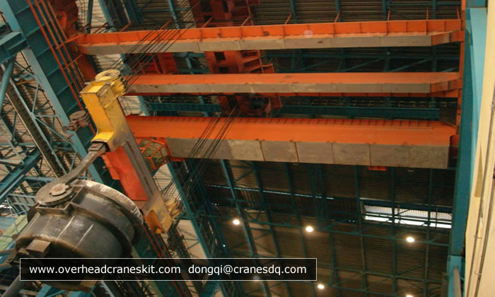 Casting overhead crane