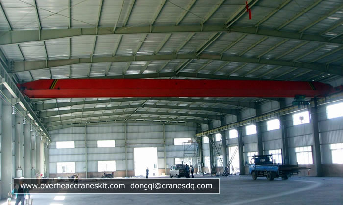 Single girder overhead travelling crane