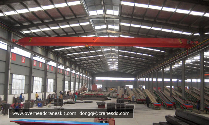 Single girder overhead travelling crane