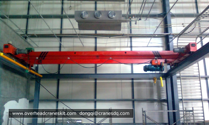 Single girder overhead travelling crane