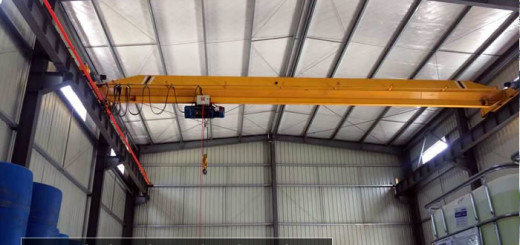 Single girder overhead travelling crane