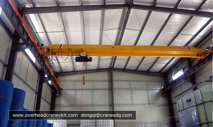 Single girder overhead travelling crane