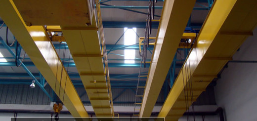 LH double girder overhead bridge crane