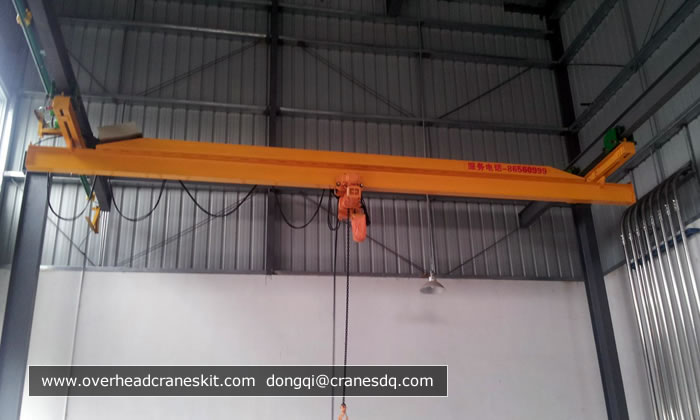 Single girder overhead travelling crane