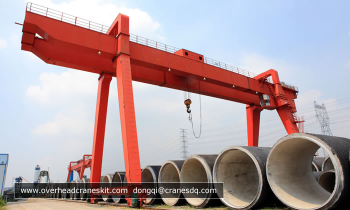 Double girder gantry crane