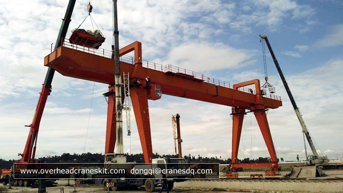 Double girder gantry crane