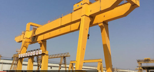 Double girder gantry crane