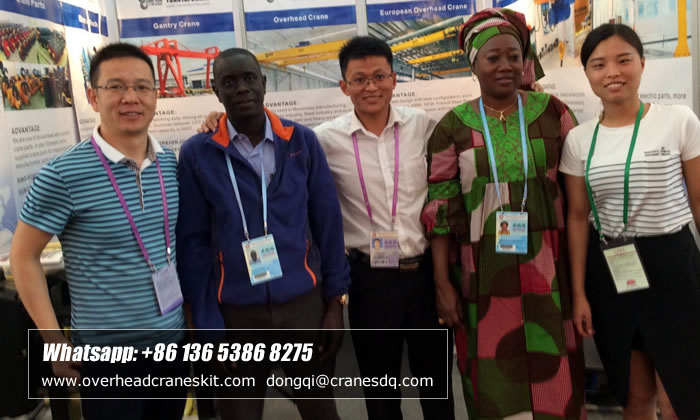 Senegal overhead crane customer