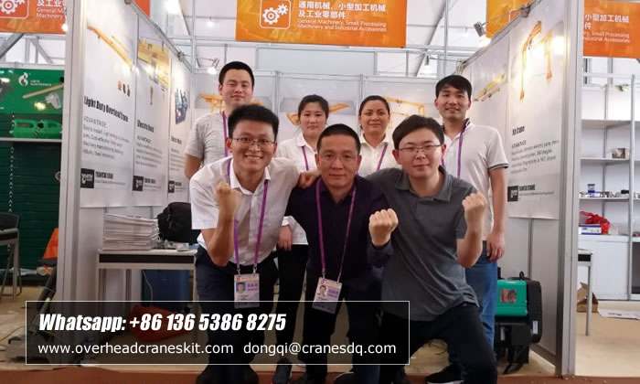 Overhead Crane Team in Canton Fair