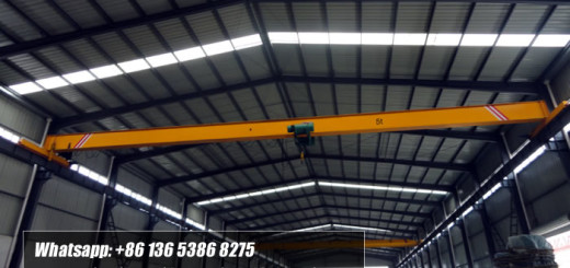 Single girder hoist overhead crane
