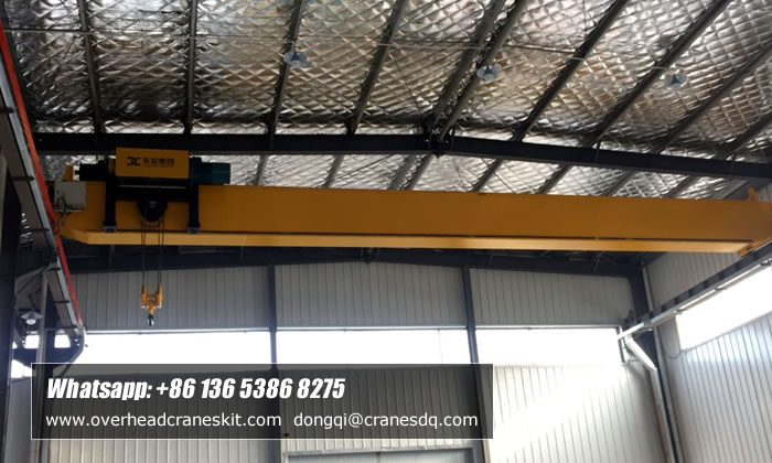 Single girder hoist overhead crane