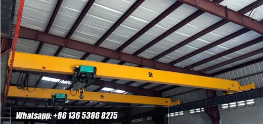 Single girder hoist overhead crane