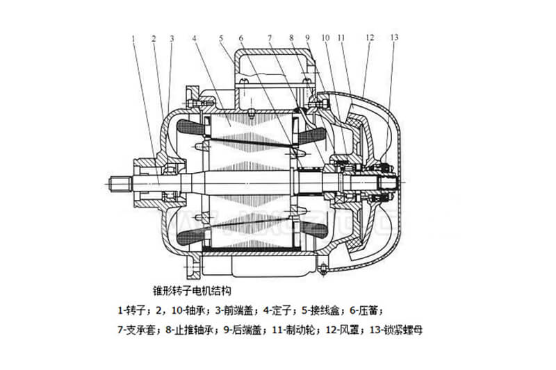 electric hoist brake system