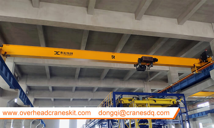 5 ton low headroom hoist overhead crane for Philippines