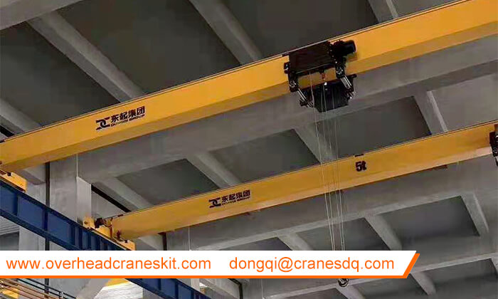 5 ton low headroom hoist overhead crane for Philippines