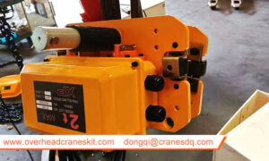 Customized 2 ton Double Speed Electric Chain Hoist Supplied to ...